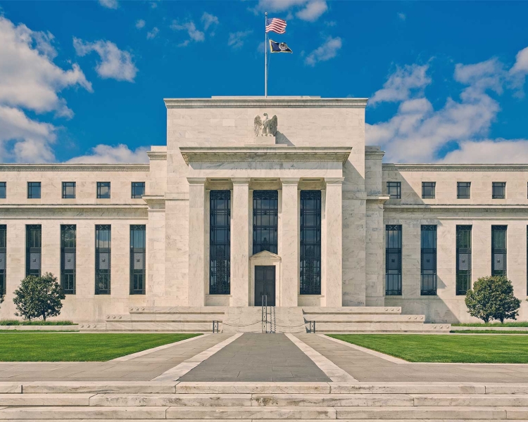 Außenansicht der US-Notenbank Federal Reserve