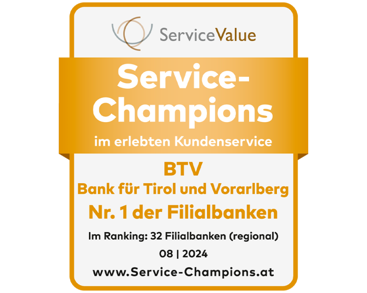 Service champion award