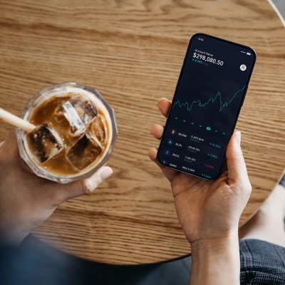 Kryptobörsen mit dem Smartphone aufrufen