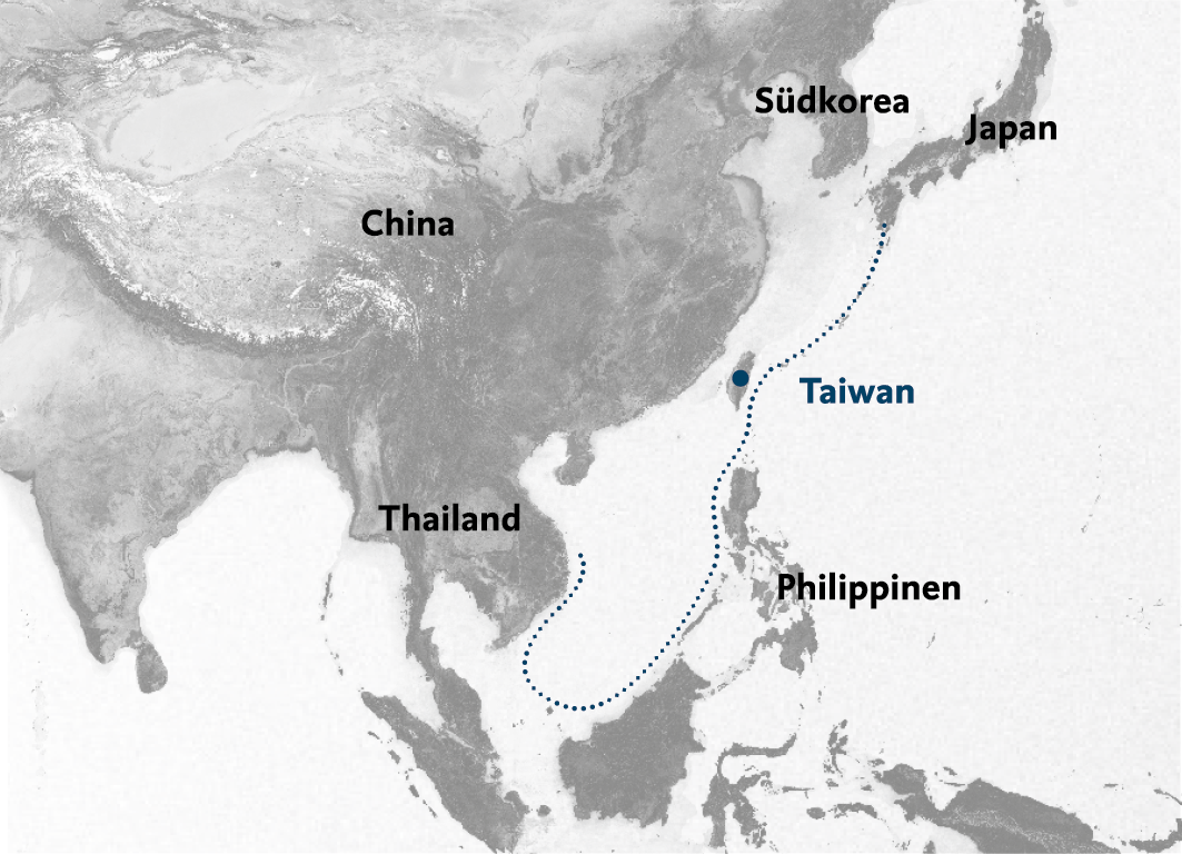 Taiwan hat eine wichtige strategische und ökonomische Rolle inne