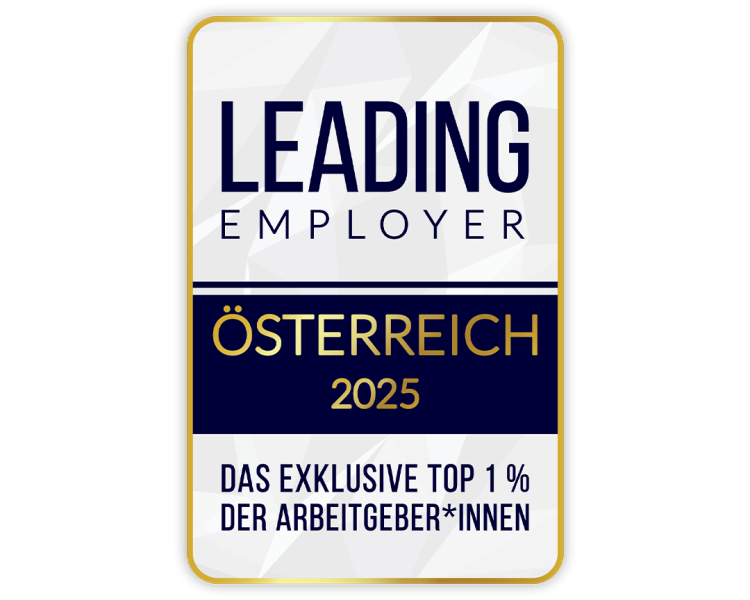 Leading Employer Österreich 2025 Auszeichnung für die BTV VIER LÄNDER BANK