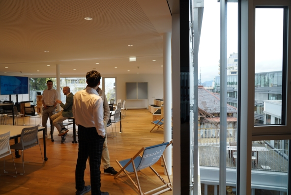 Gäste des BTV Innovation Tribe besprechen verschiedene Themen