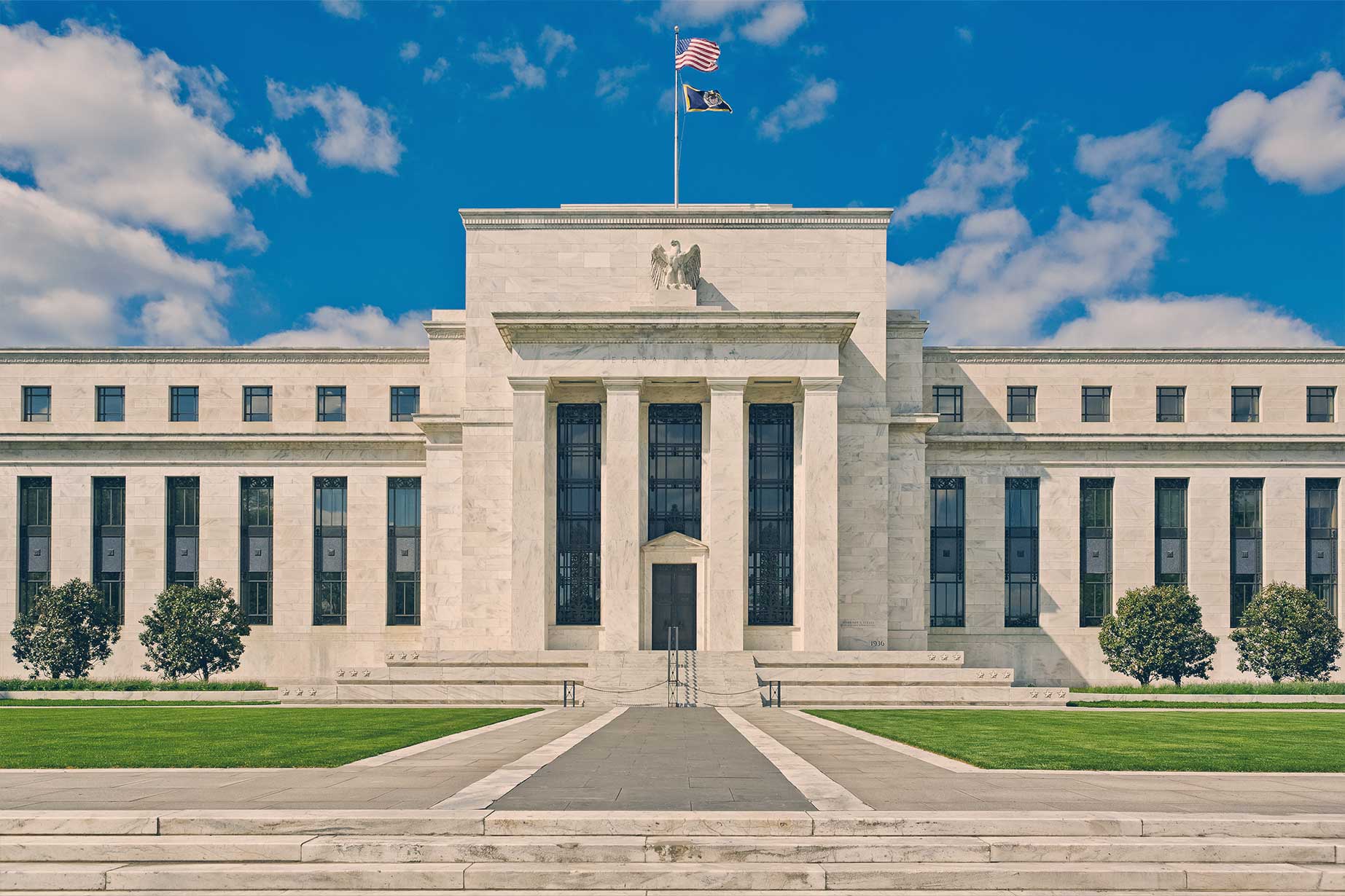 Außenansicht der US-Notenbank Federal Reserve