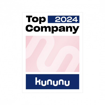 Kununu Top 2024 Company Siegel für die BTV VIER LÄNDER BANK